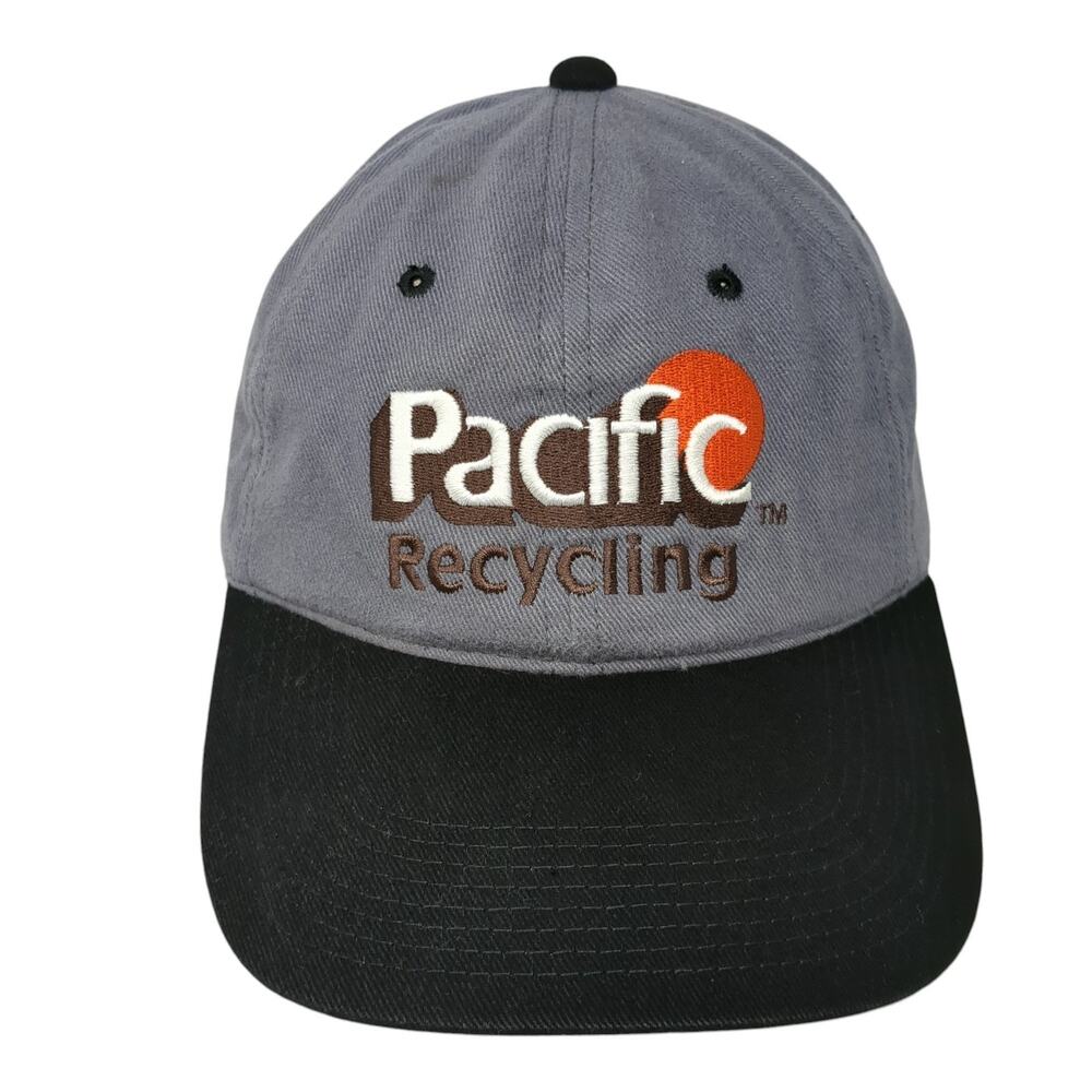 Pacific Recycling Baseball Cap Blue OS Adjustable Embroidered Headliner Vernon